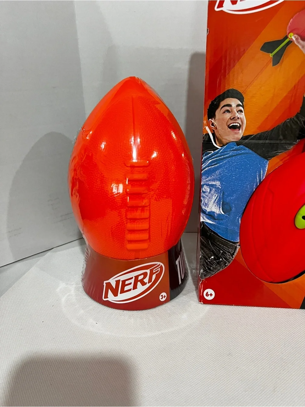Lot of Three NERF Football Turbo & Aero Howler Football Sporty Outdoor